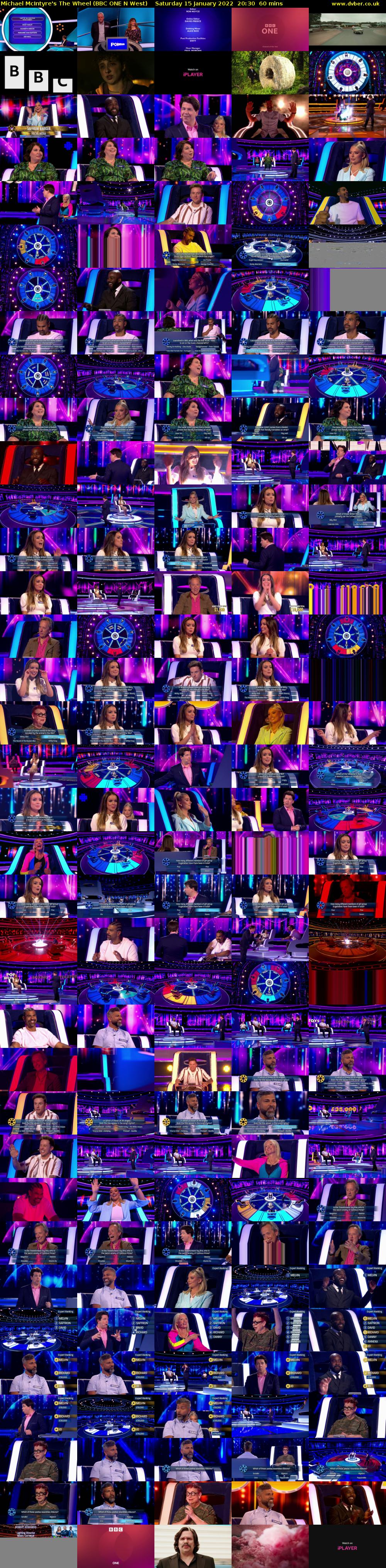 Michael McIntyre's The Wheel (BBC ONE N West) Saturday 15 January 2022 20:30 - 21:30