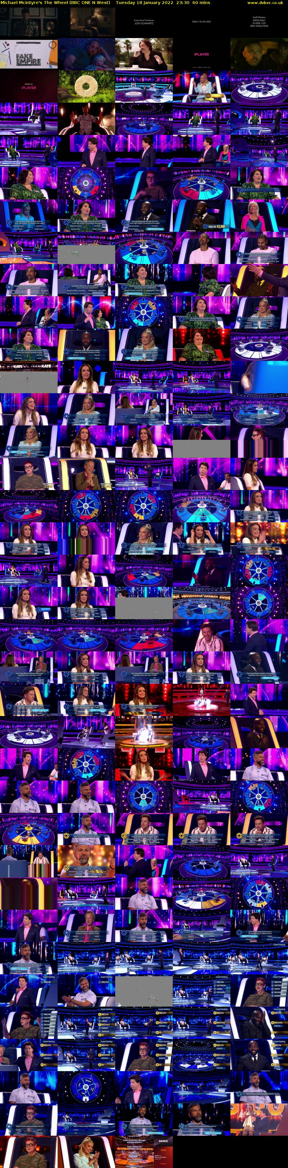 Michael McIntyre's The Wheel (BBC ONE N West) Tuesday 18 January 2022 23:30 - 00:30