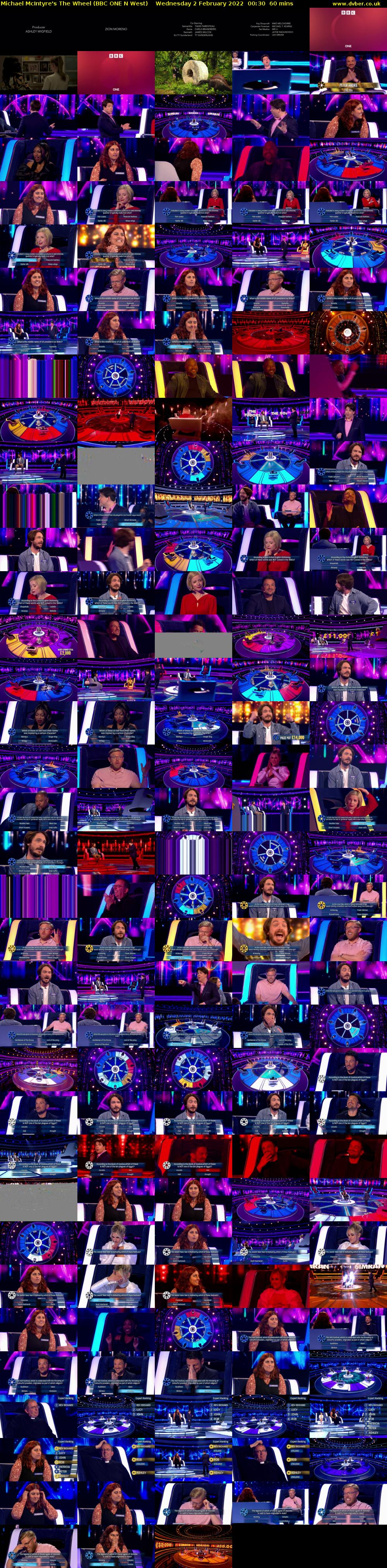 Michael McIntyre's The Wheel (BBC ONE N West) Wednesday 2 February 2022 00:30 - 01:30