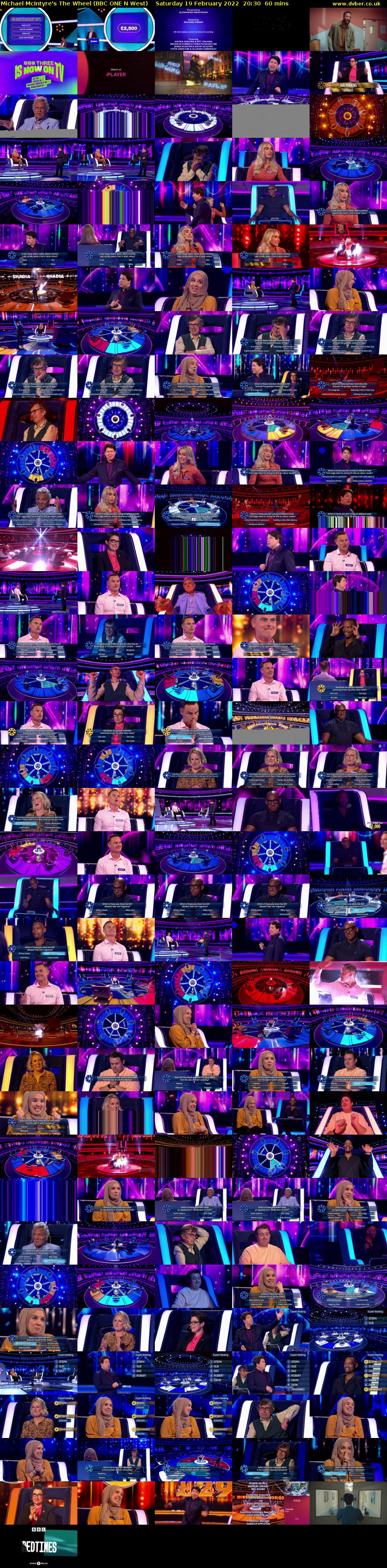 Michael McIntyre's The Wheel (BBC ONE N West) Saturday 19 February 2022 20:30 - 21:30