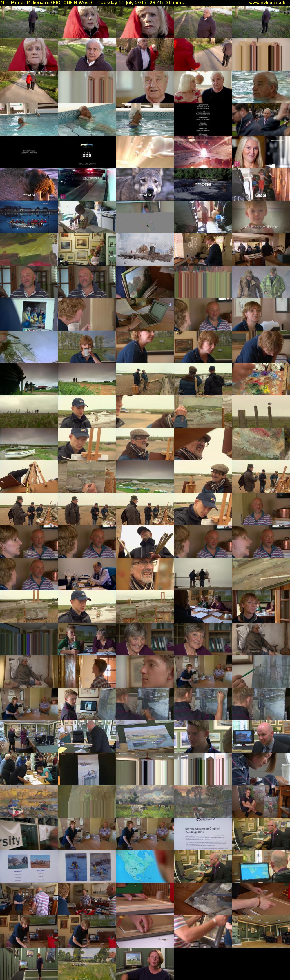 Mini Monet Millionaire (BBC ONE N West) Tuesday 11 July 2017 23:45 - 00:15
