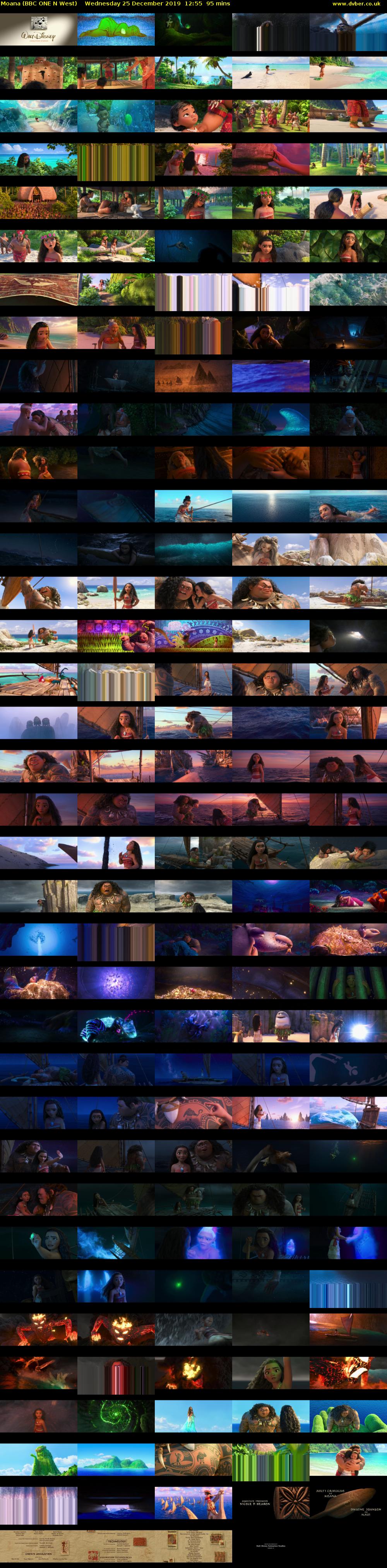 Moana (BBC ONE N West) Wednesday 25 December 2019 12:55 - 14:30