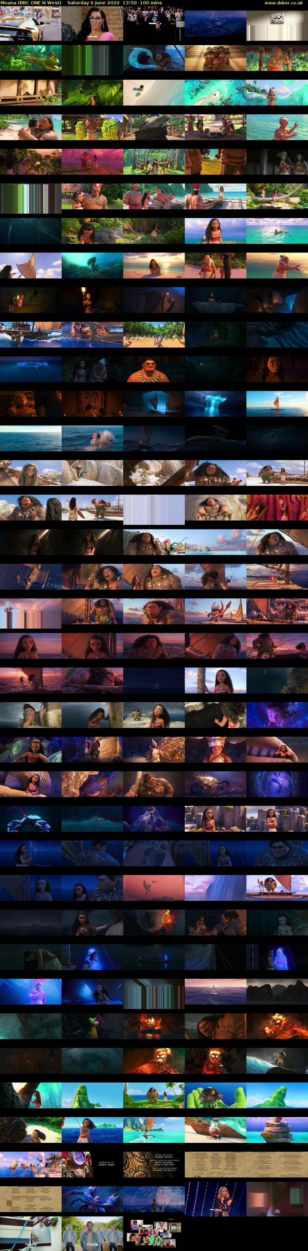 Moana (BBC ONE N West) Saturday 6 June 2020 17:50 - 19:30