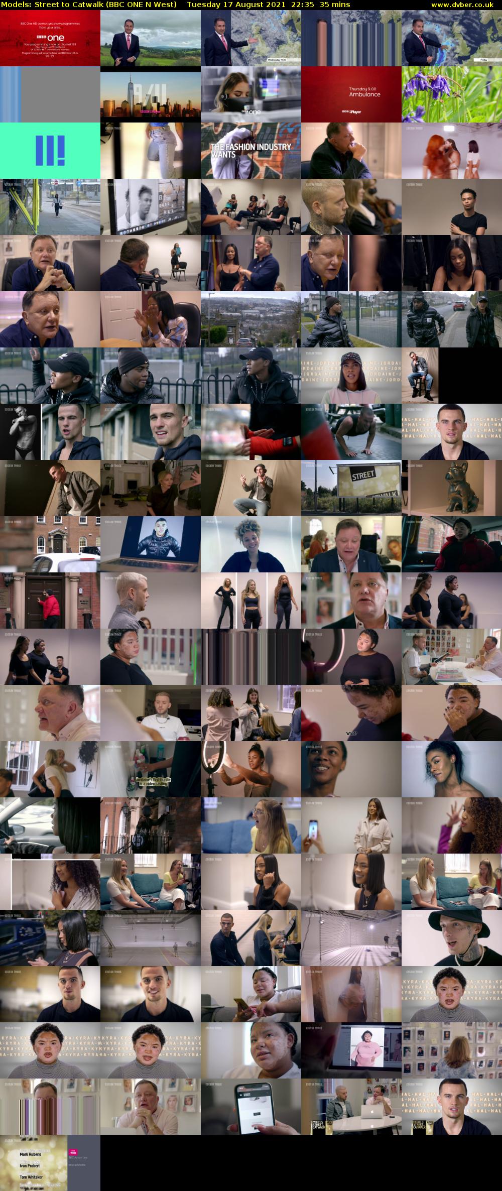 Models: Street to Catwalk (BBC ONE N West) Tuesday 17 August 2021 22:35 - 23:10