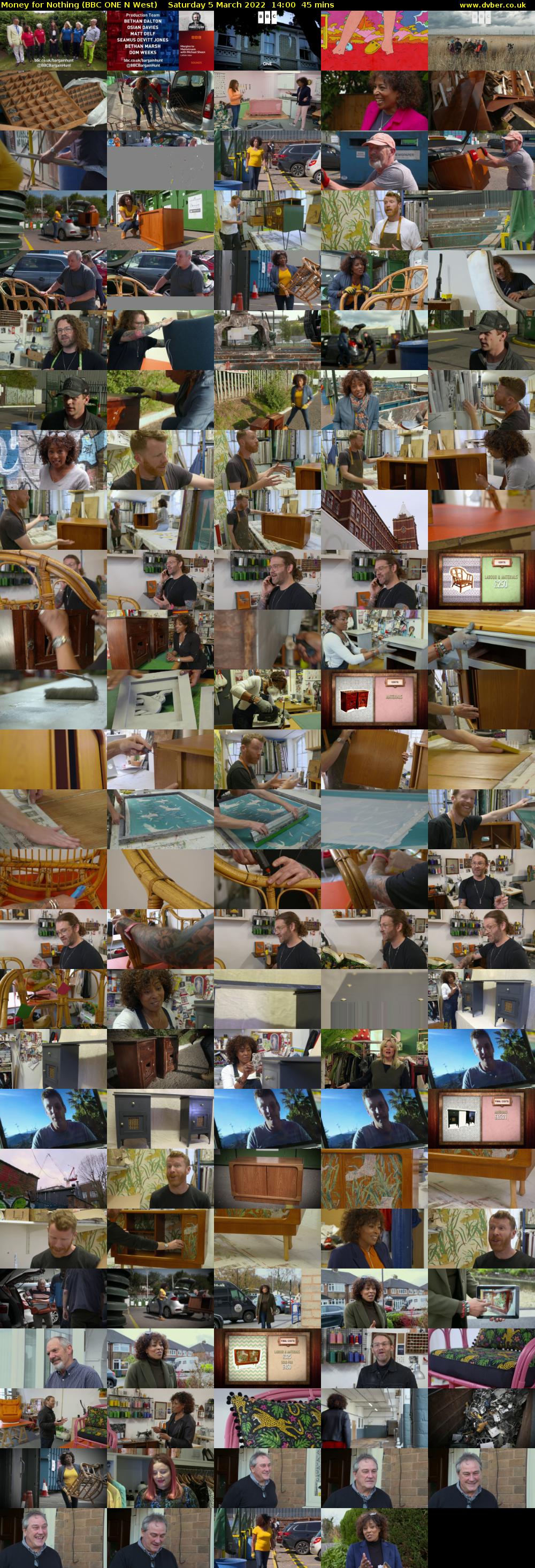 Money for Nothing (BBC ONE N West) Saturday 5 March 2022 14:00 - 14:45
