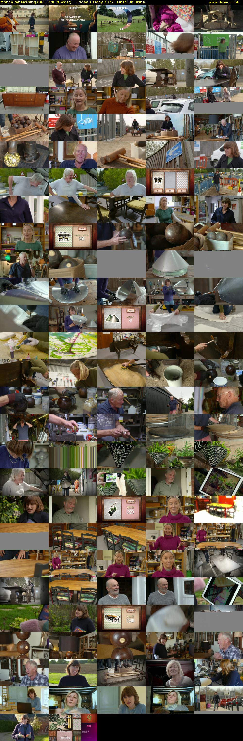 Money for Nothing (BBC ONE N West) Friday 13 May 2022 14:15 - 15:00