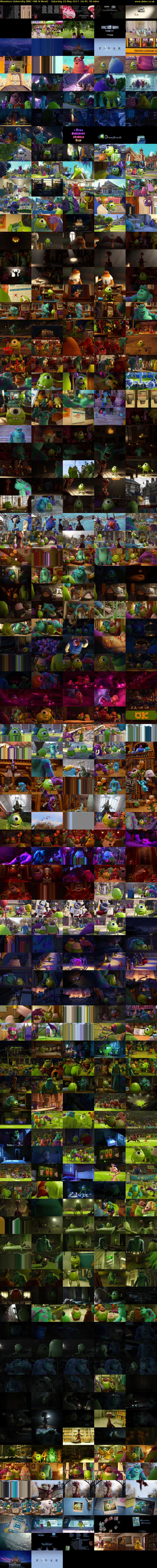 Monsters University (BBC ONE N West) Saturday 20 May 2017 16:45 - 18:20