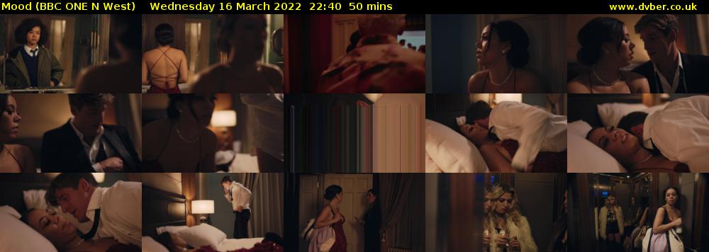 Mood (BBC ONE N West) Wednesday 16 March 2022 22:40 - 23:30