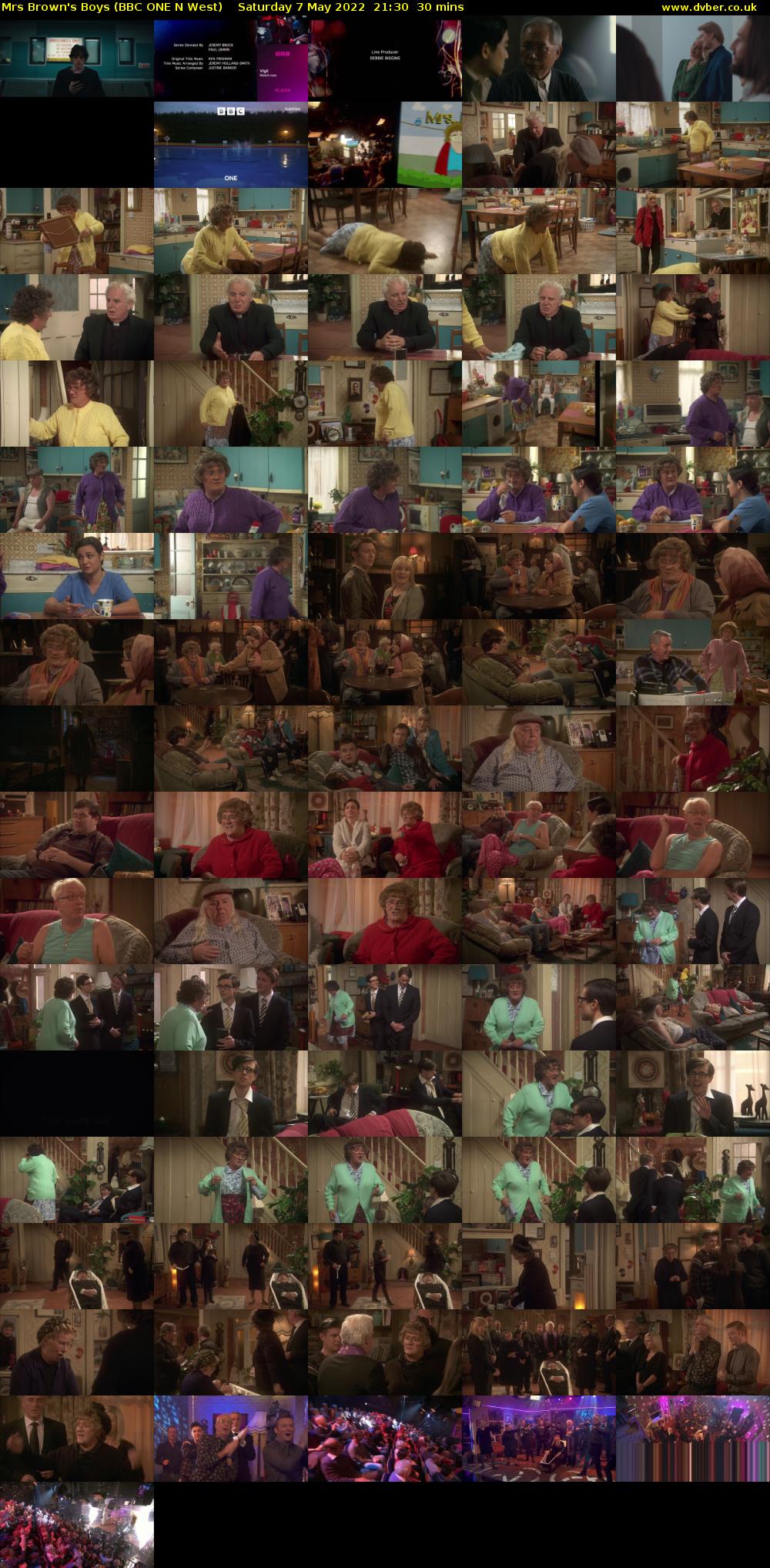 Mrs Brown's Boys (BBC ONE N West) Saturday 7 May 2022 21:30 - 22:00