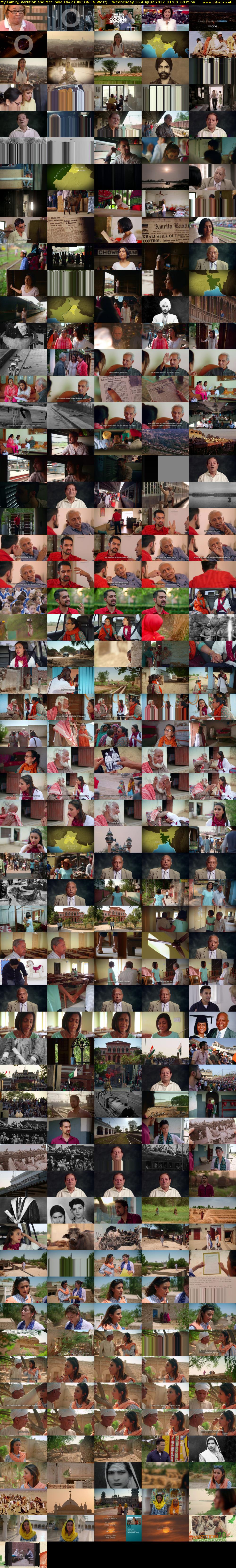 My Family, Partition and Me: India 1947 (BBC ONE N West) Wednesday 16 August 2017 21:00 - 22:00