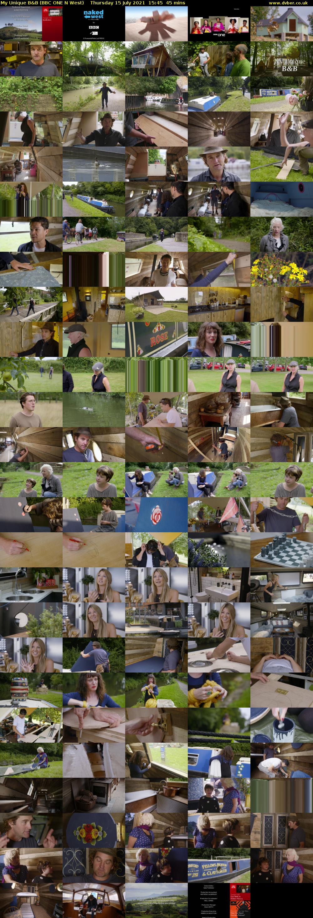 My Unique B&B (BBC ONE N West) Thursday 15 July 2021 15:45 - 16:30