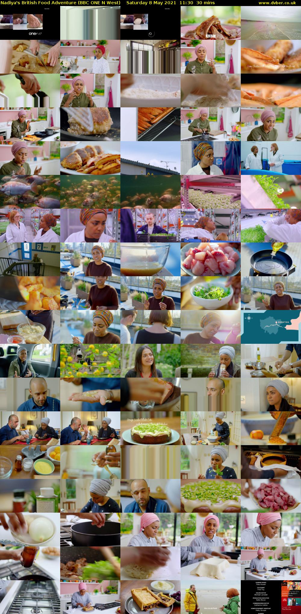 Nadiya's British Food Adventure (BBC ONE N West) Saturday 8 May 2021 11:30 - 12:00