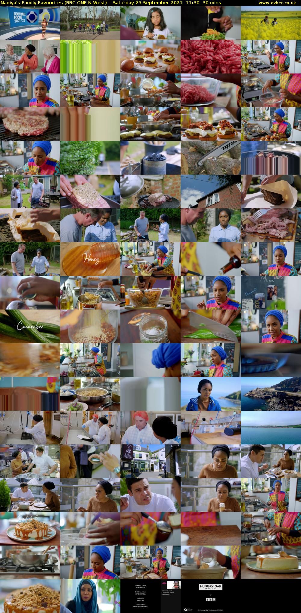 Nadiya's Family Favourites (BBC ONE N West) Saturday 25 September 2021 11:30 - 12:00