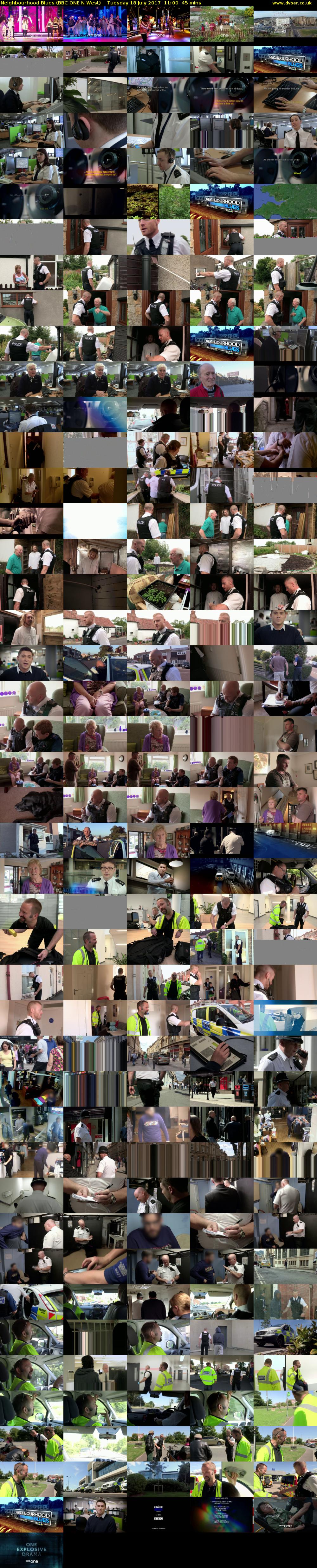Neighbourhood Blues (BBC ONE N West) Tuesday 18 July 2017 11:00 - 11:45