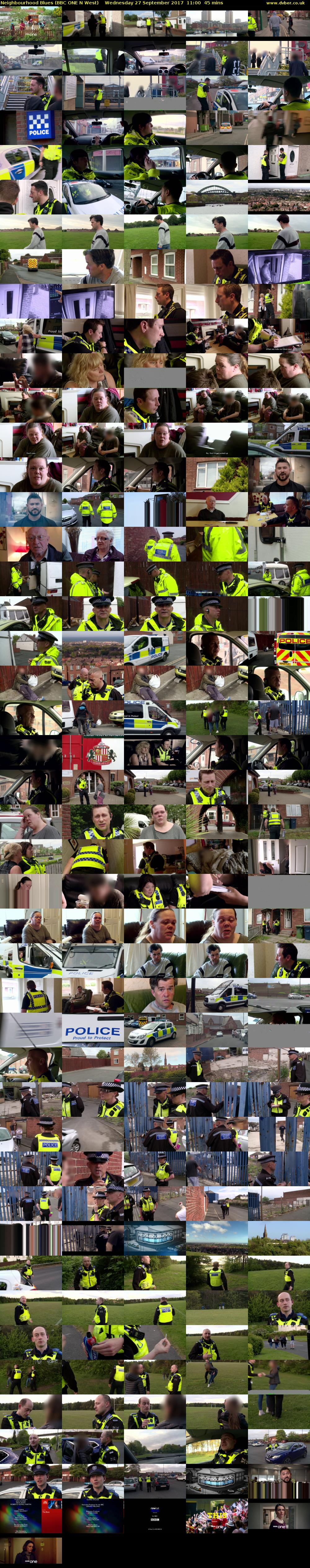 Neighbourhood Blues (BBC ONE N West) Wednesday 27 September 2017 11:00 - 11:45