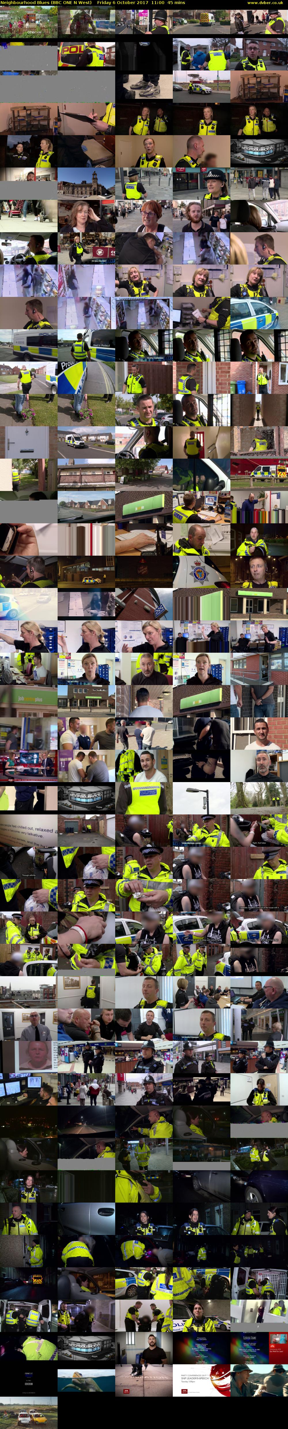 Neighbourhood Blues (BBC ONE N West) Friday 6 October 2017 11:00 - 11:45