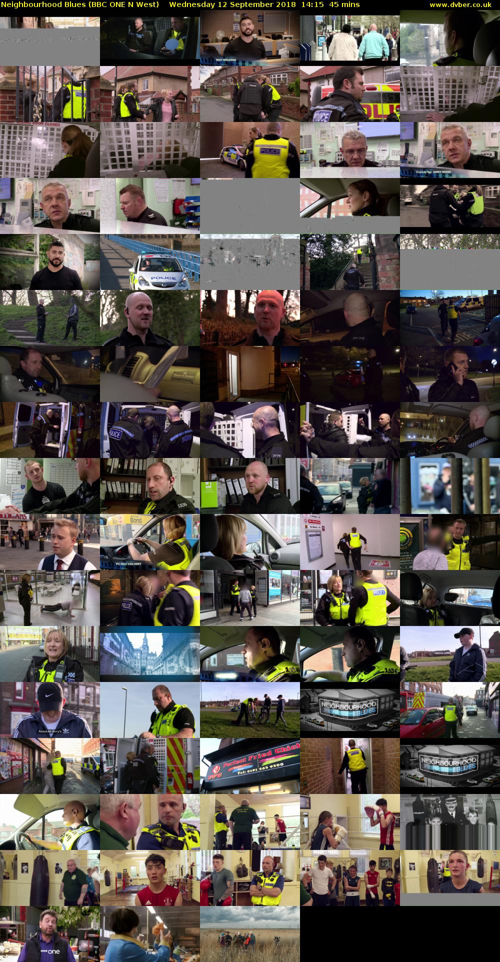 Neighbourhood Blues (BBC ONE N West) Wednesday 12 September 2018 14:15 - 15:00