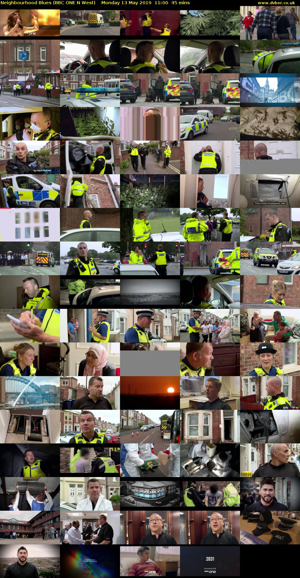 Neighbourhood Blues (BBC ONE N West) Monday 13 May 2019 11:00 - 11:45
