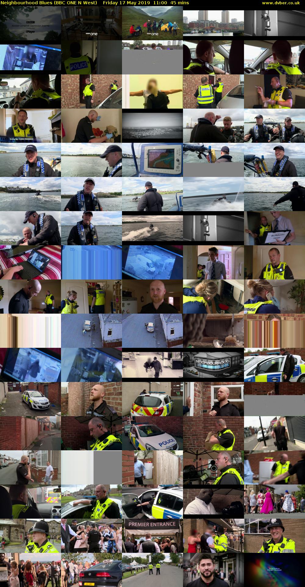 Neighbourhood Blues (BBC ONE N West) Friday 17 May 2019 11:00 - 11:45