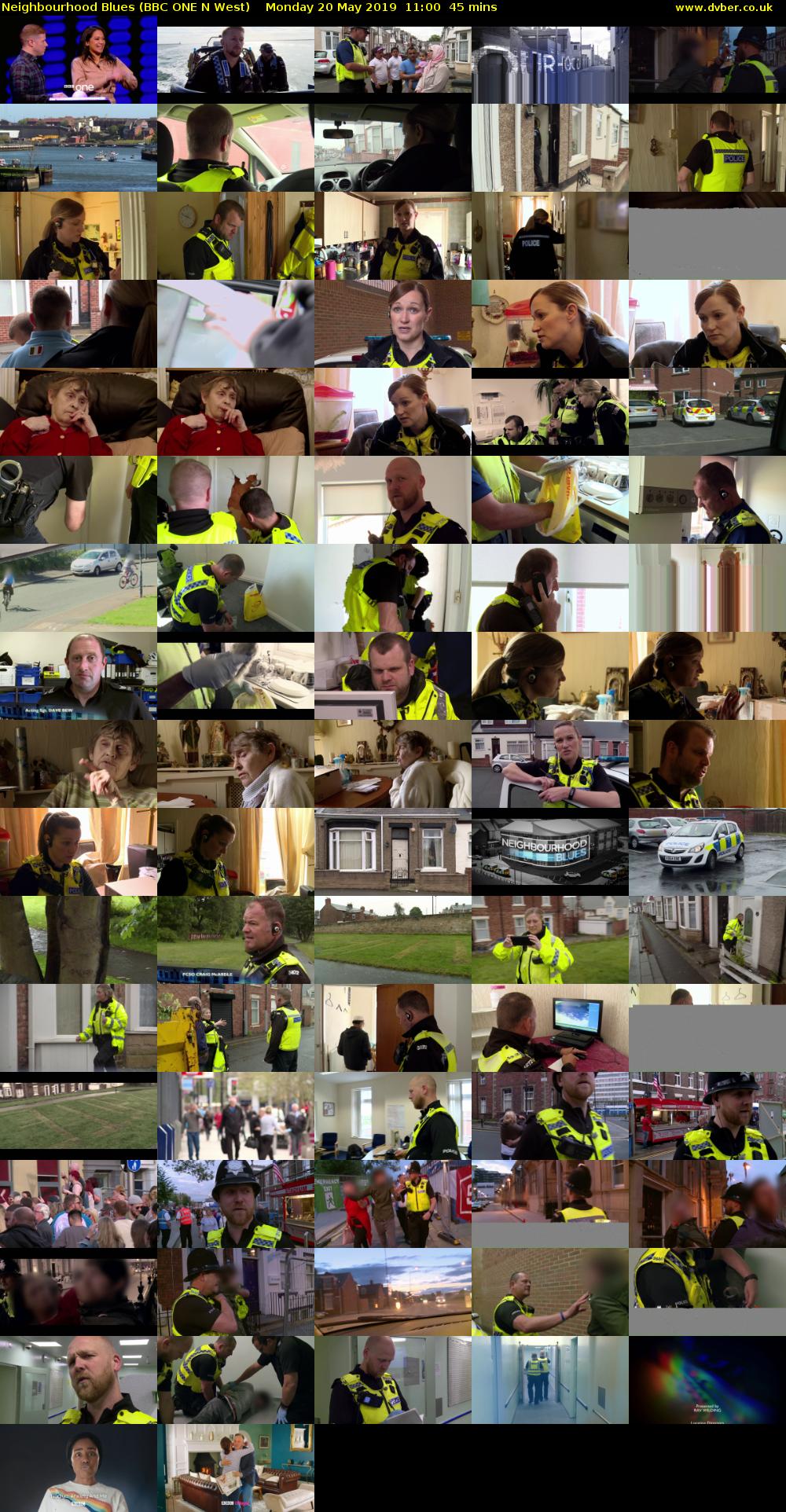 Neighbourhood Blues (BBC ONE N West) Monday 20 May 2019 11:00 - 11:45