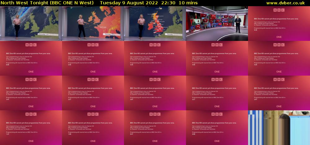 North West Tonight (BBC ONE N West) Tuesday 9 August 2022 22:30 - 22:40