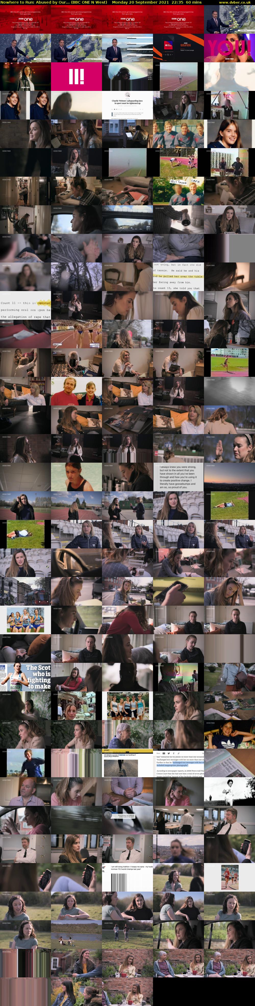 Nowhere to Run: Abused by Our... (BBC ONE N West) Monday 20 September 2021 22:35 - 23:35