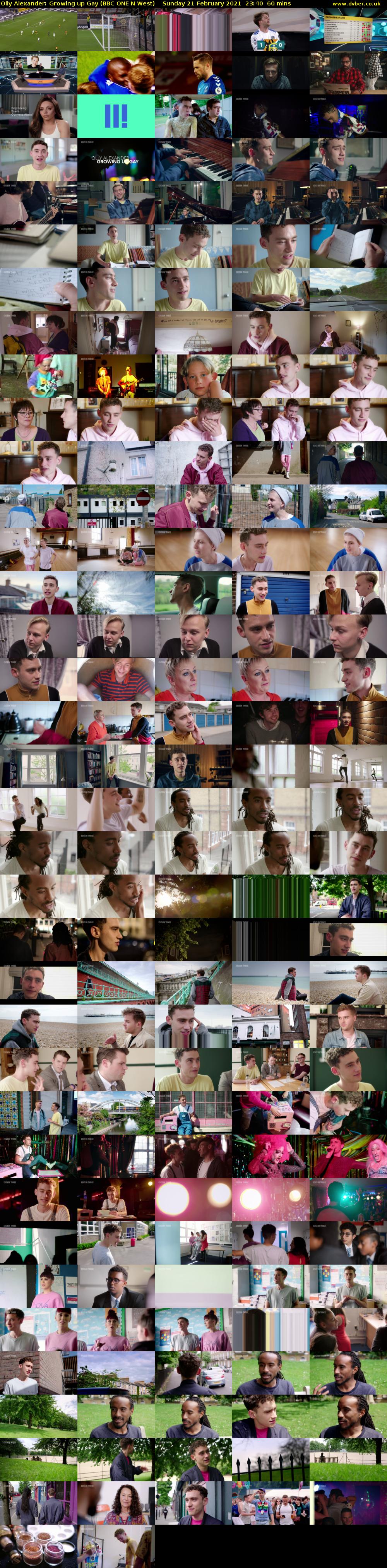 Olly Alexander: Growing up Gay (BBC ONE N West) Sunday 21 February 2021 23:40 - 00:40