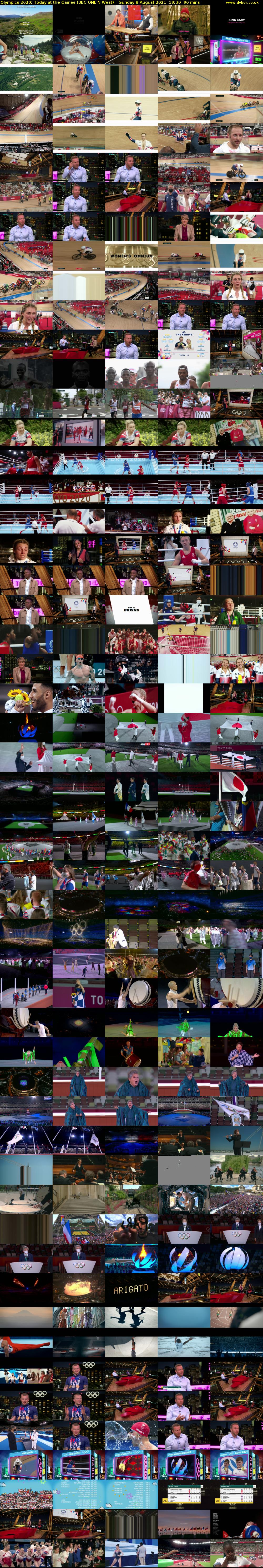 Olympics 2020: Today at the Games (BBC ONE N West) Sunday 8 August 2021 19:30 - 21:00