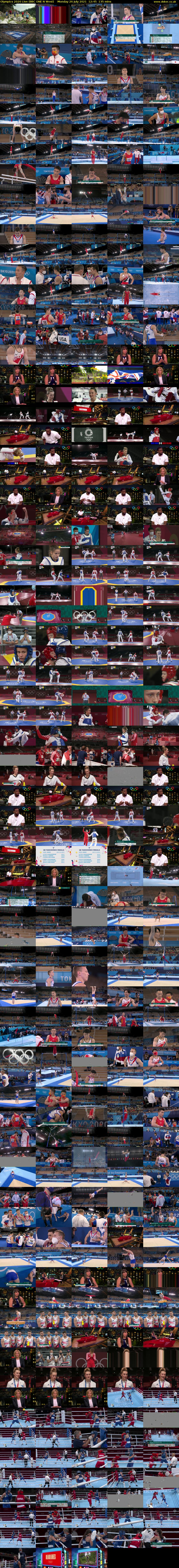 Olympics 2020 Live (BBC ONE N West) Monday 26 July 2021 12:45 - 15:00