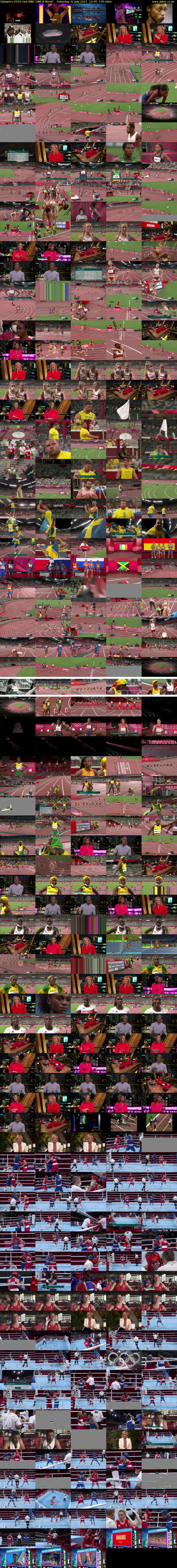 Olympics 2020 Live (BBC ONE N West) Saturday 31 July 2021 12:45 - 15:00