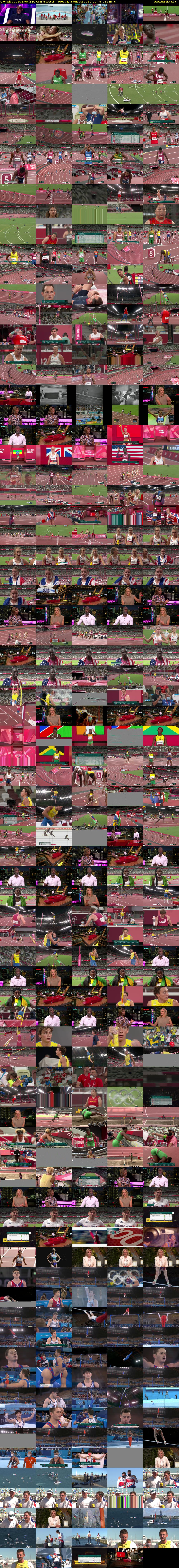 Olympics 2020 Live (BBC ONE N West) Tuesday 3 August 2021 12:45 - 15:00