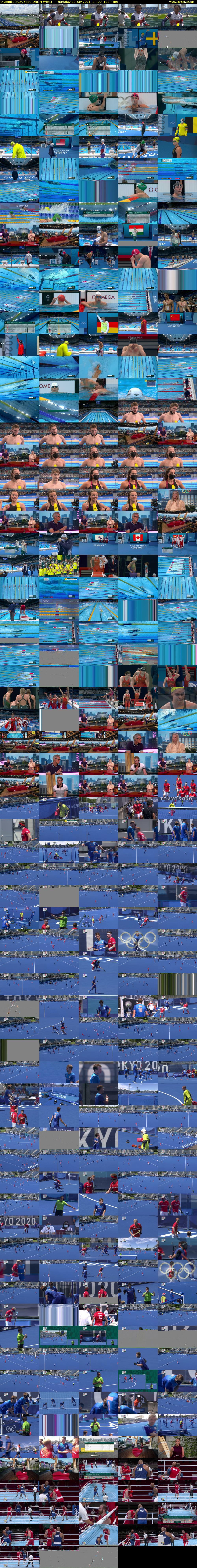 Olympics 2020 (BBC ONE N West) Thursday 29 July 2021 04:00 - 06:00