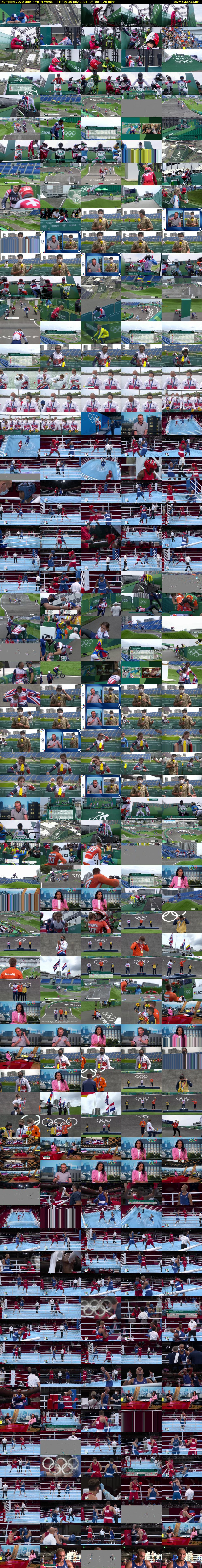 Olympics 2020 (BBC ONE N West) Friday 30 July 2021 04:00 - 06:00