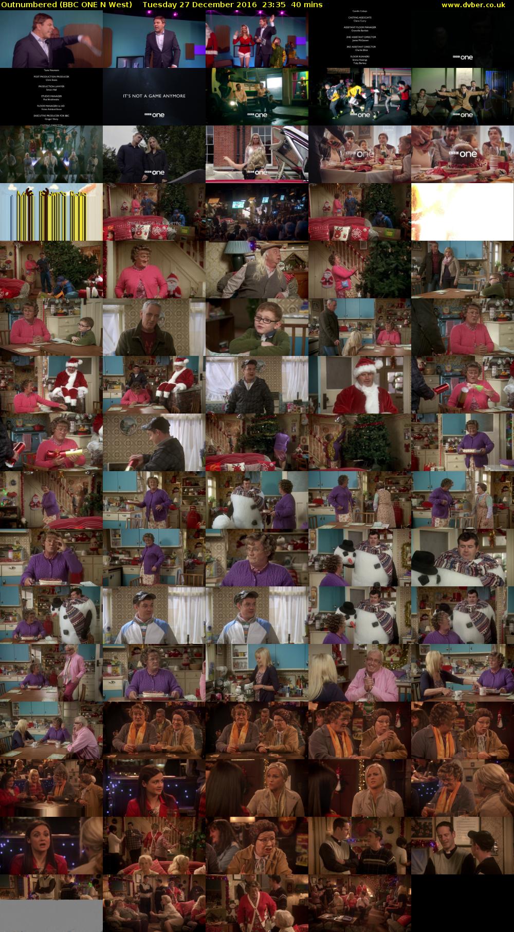 Outnumbered (BBC ONE N West) Tuesday 27 December 2016 23:35 - 00:15