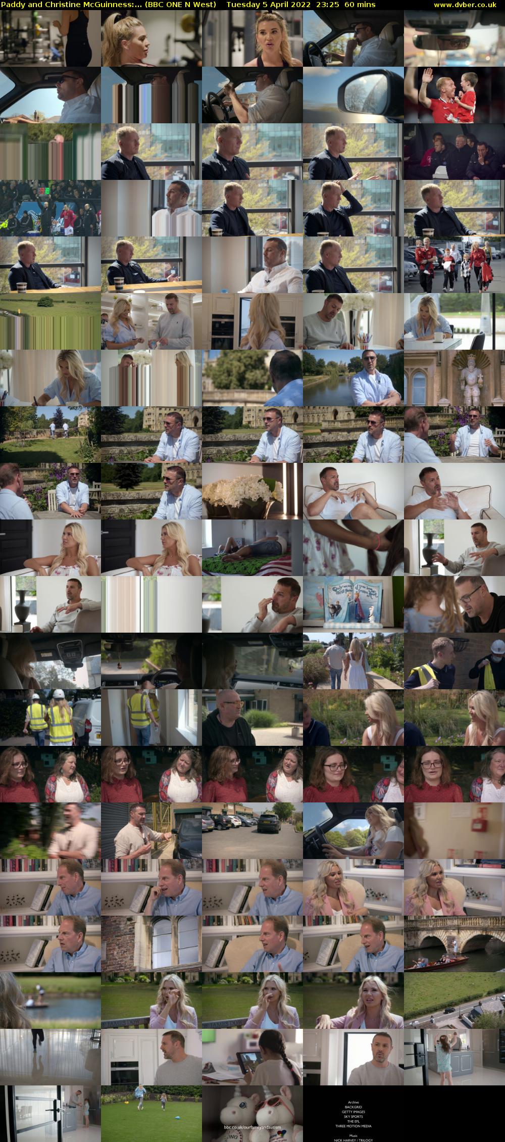 Paddy and Christine McGuinness:... (BBC ONE N West) Tuesday 5 April 2022 23:25 - 00:25