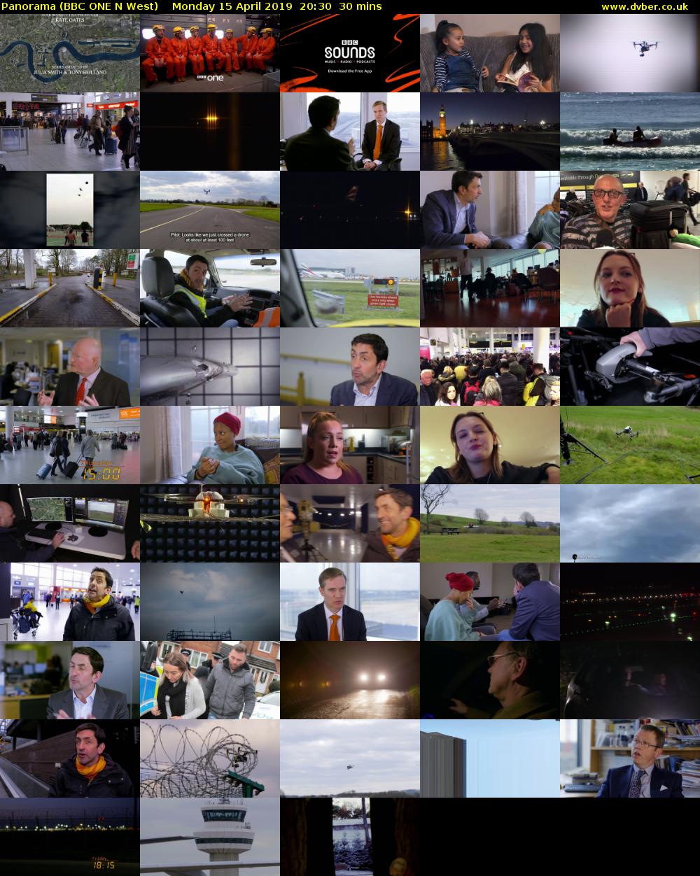 Panorama (BBC ONE N West) Monday 15 April 2019 20:30 - 21:00