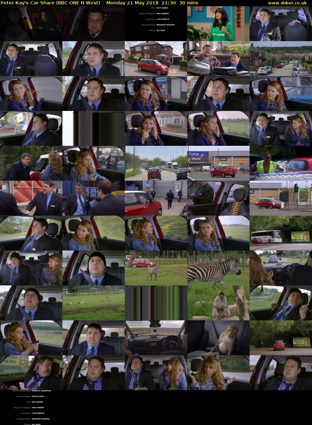 Peter Kay's Car Share (BBC ONE N West) Monday 21 May 2018 21:30 - 22:00