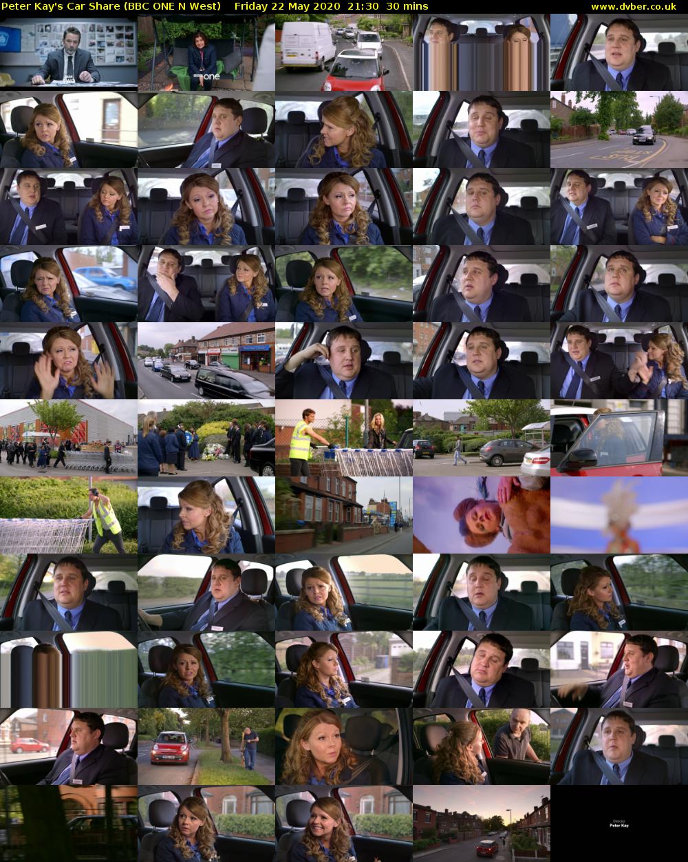 Peter Kay's Car Share (BBC ONE N West) Friday 22 May 2020 21:30 - 22:00