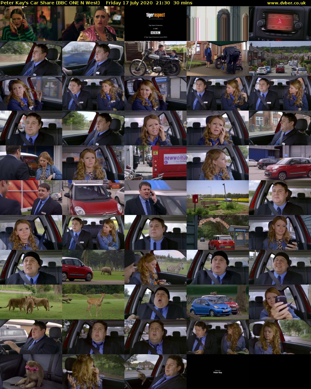 Peter Kay's Car Share (BBC ONE N West) Friday 17 July 2020 21:30 - 22:00