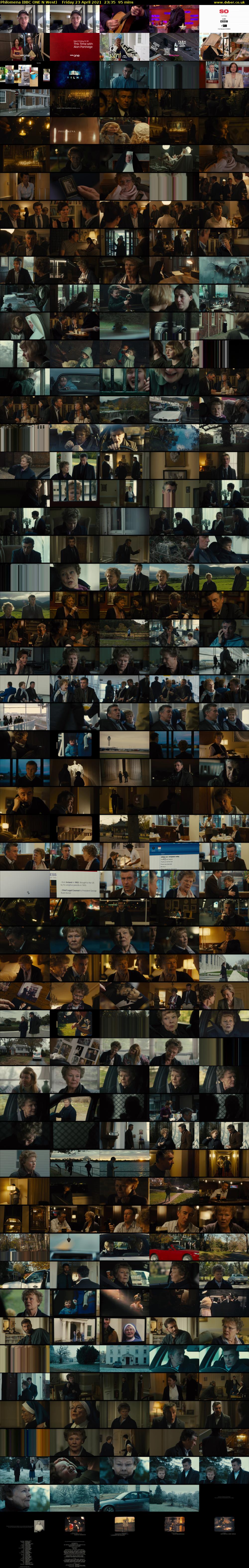 Philomena (BBC ONE N West) Friday 23 April 2021 23:35 - 01:10