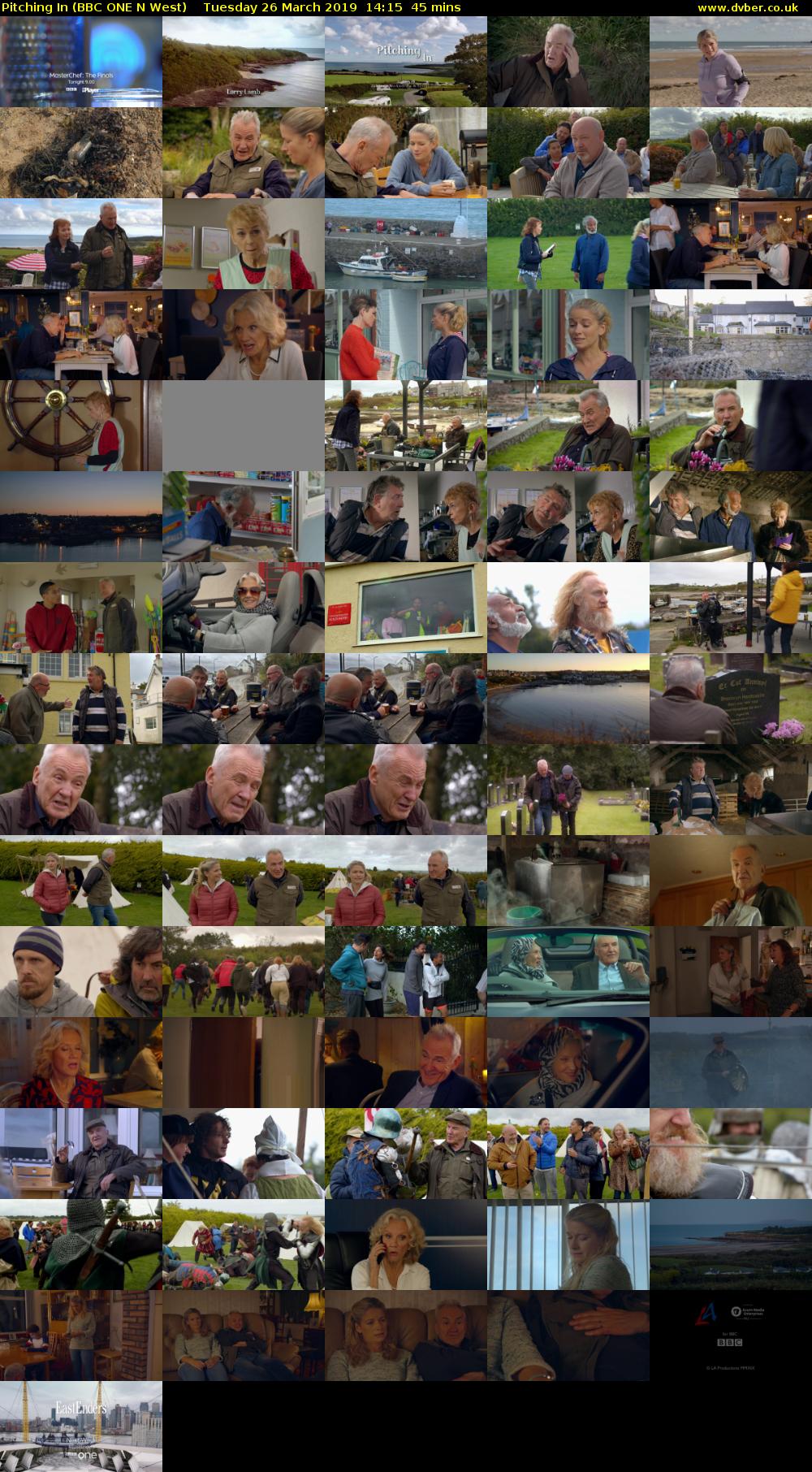 Pitching In (BBC ONE N West) Tuesday 26 March 2019 14:15 - 15:00
