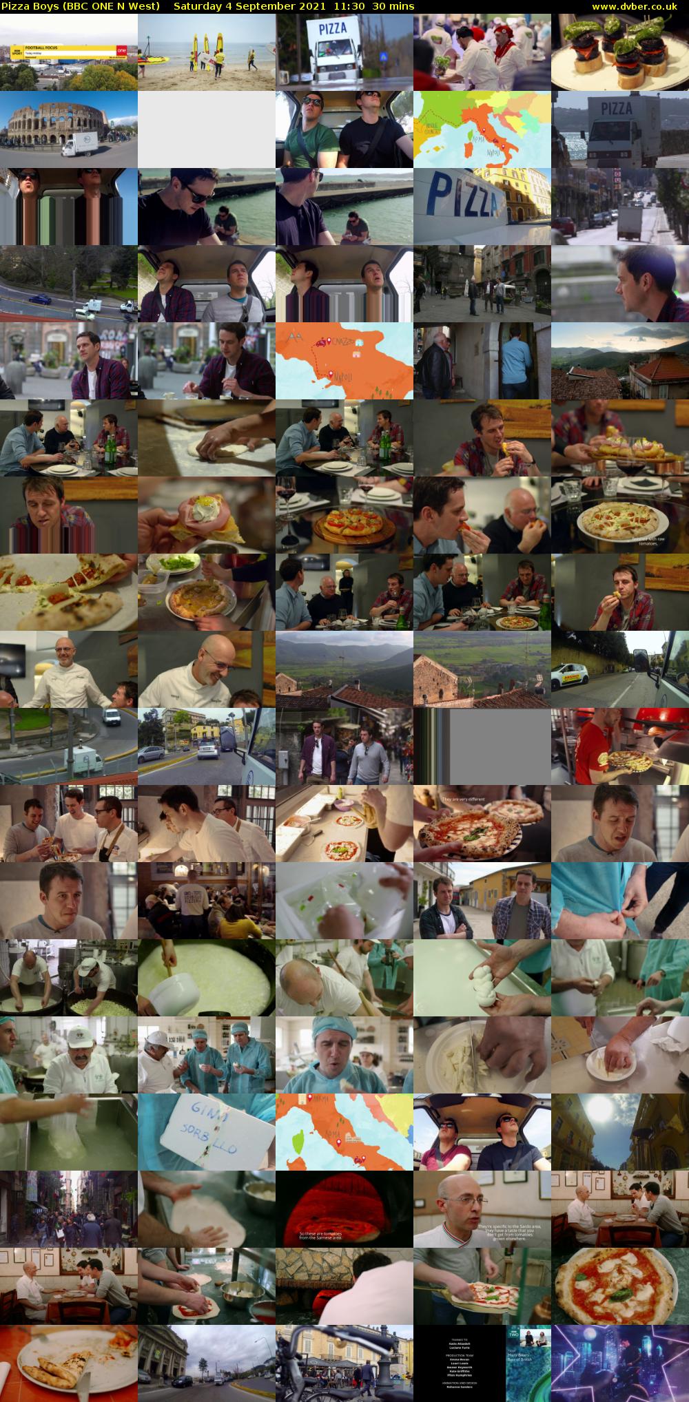 Pizza Boys (BBC ONE N West) Saturday 4 September 2021 11:30 - 12:00