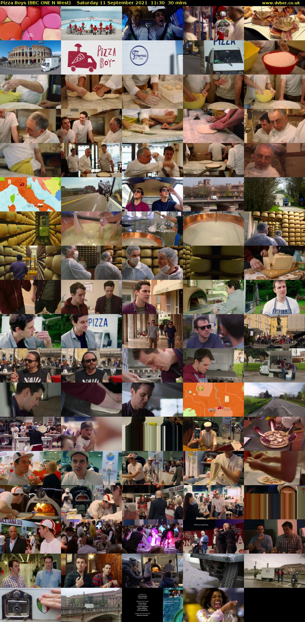 Pizza Boys (BBC ONE N West) Saturday 11 September 2021 11:30 - 12:00