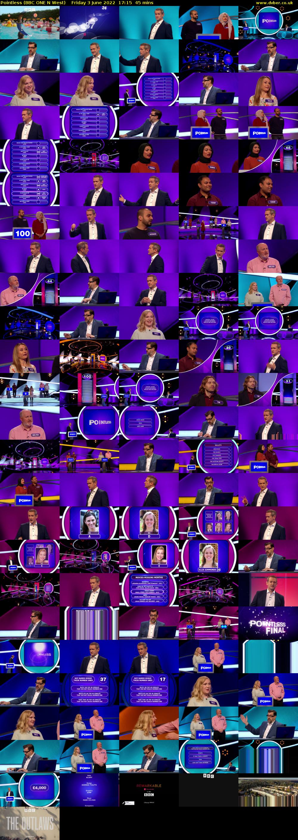 Pointless (BBC ONE N West) Friday 3 June 2022 17:15 - 18:00
