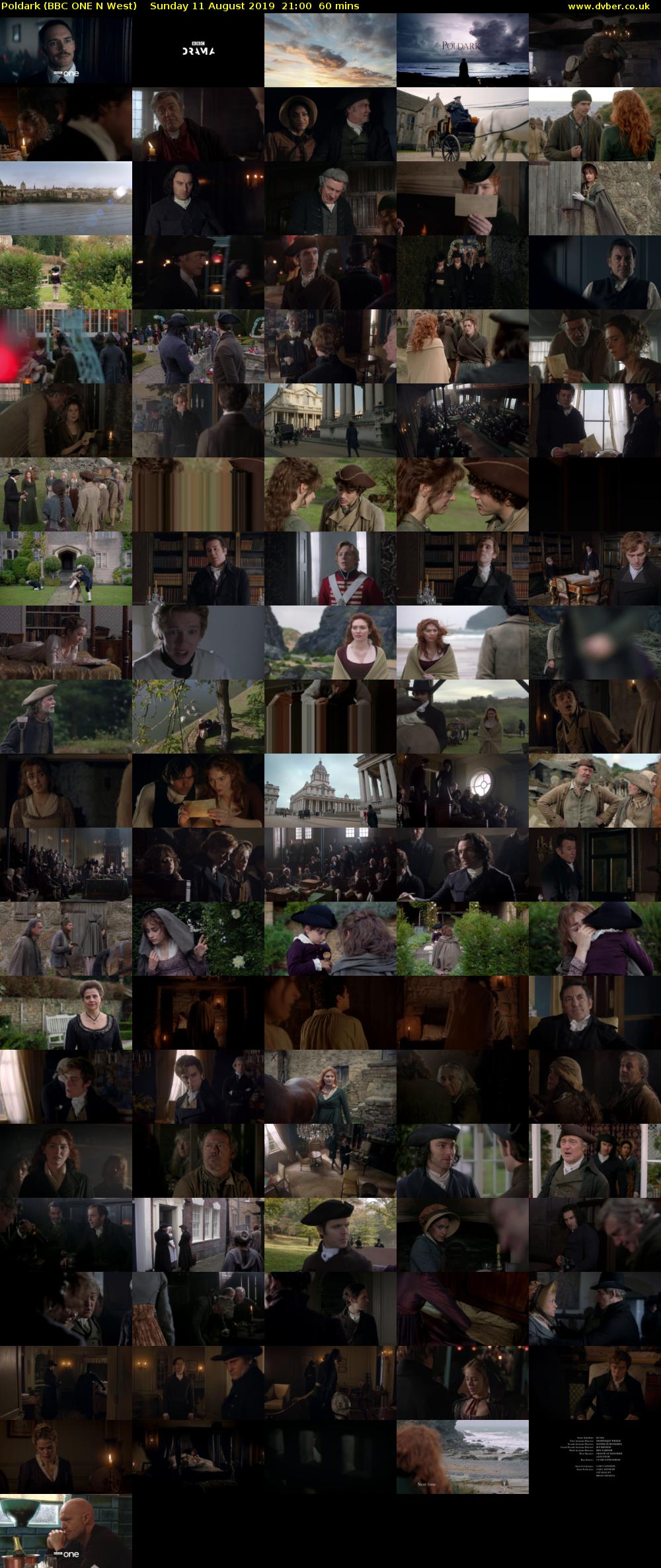 Poldark (BBC ONE N West) Sunday 11 August 2019 21:00 - 22:00