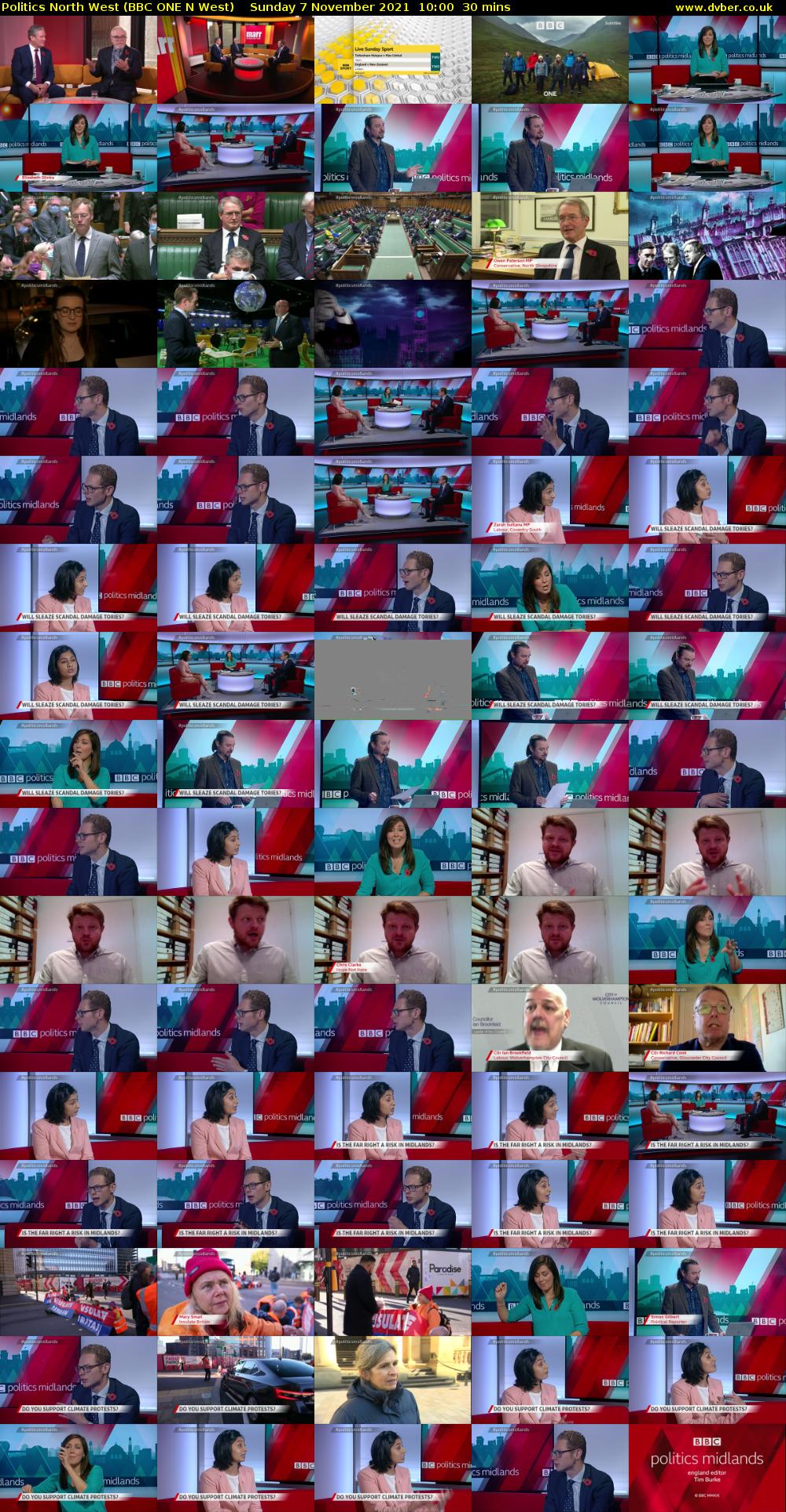 Politics North West (BBC ONE N West) Sunday 7 November 2021 10:00 - 10:30