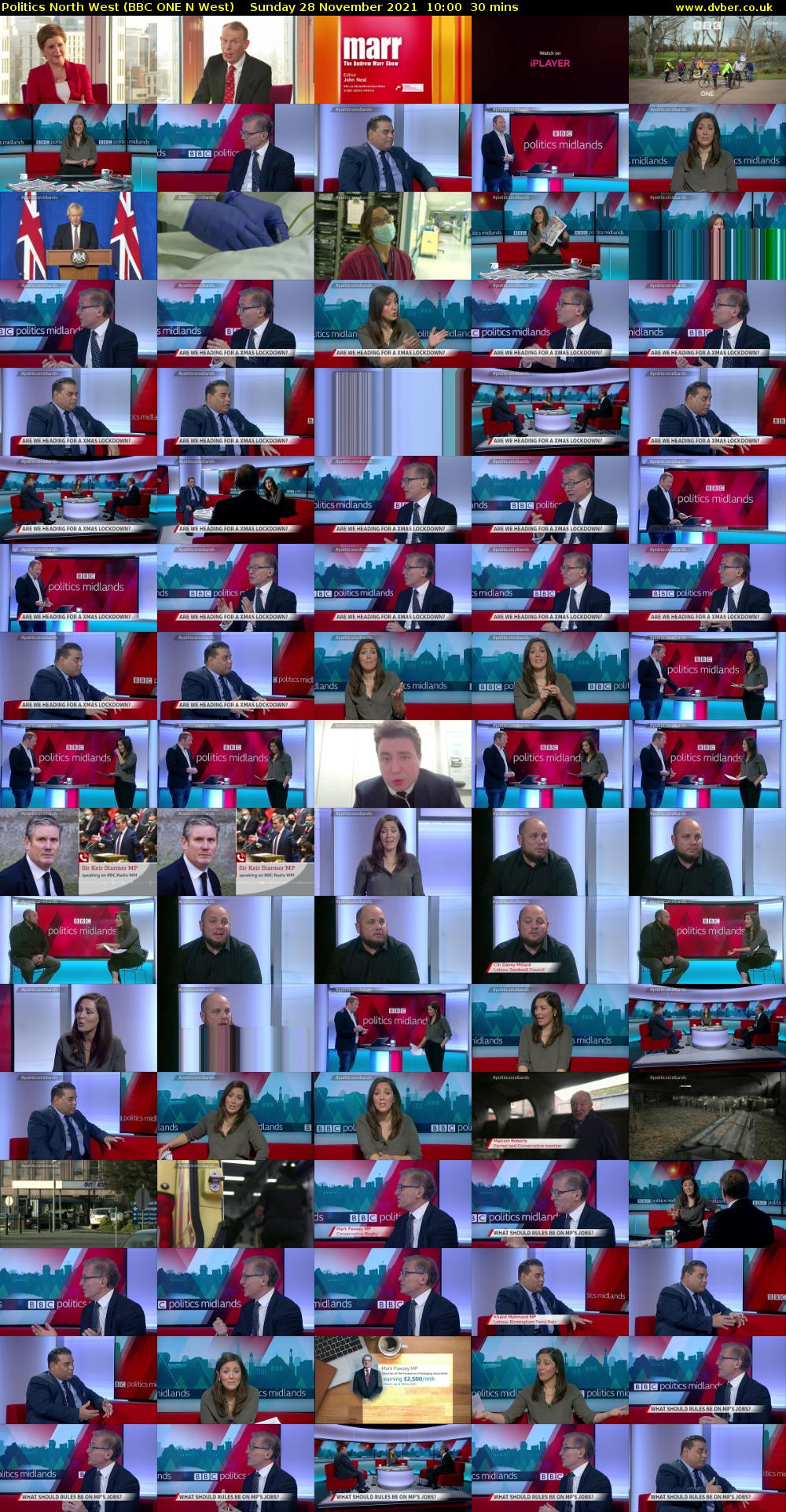 Politics North West (BBC ONE N West) Sunday 28 November 2021 10:00 - 10:30