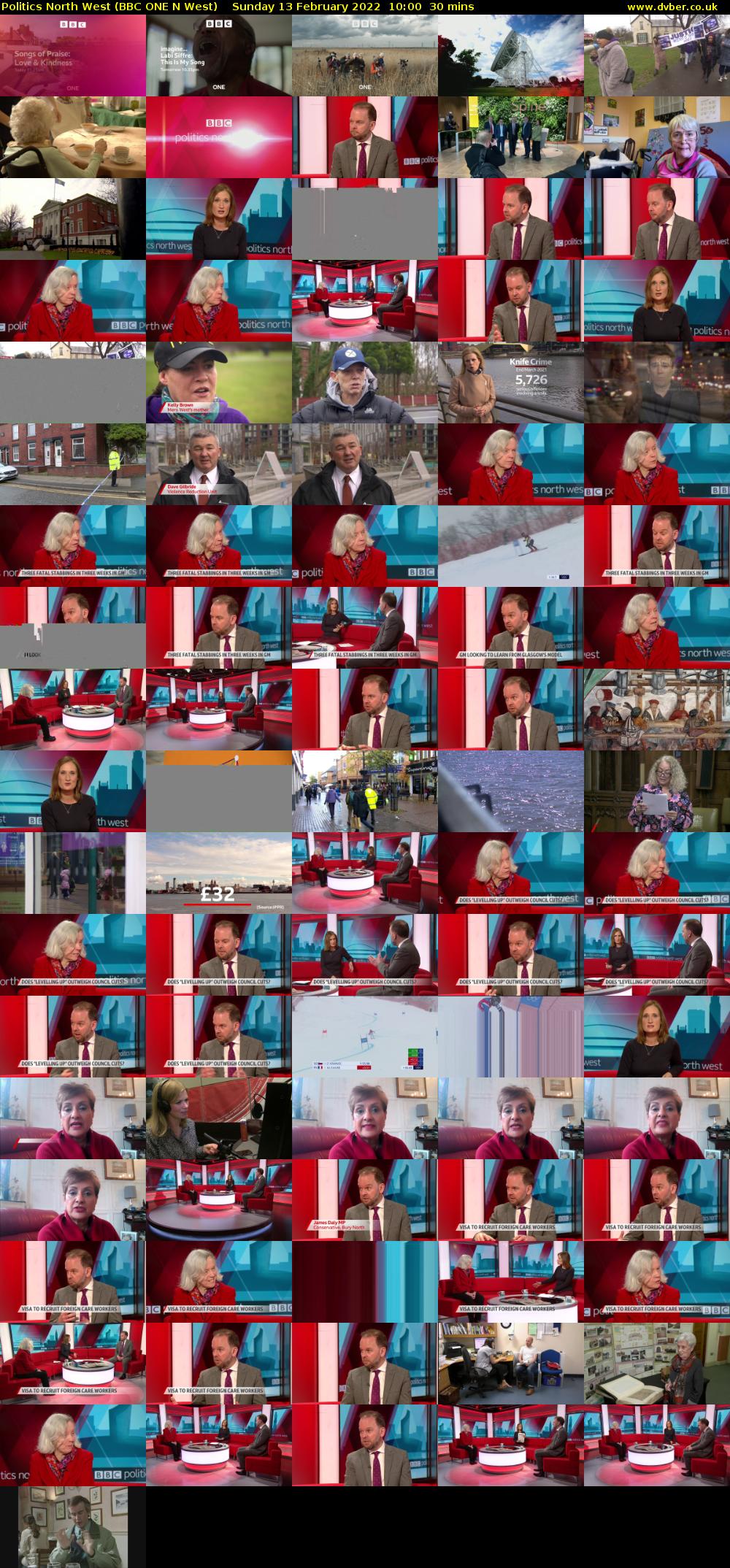 Politics North West (BBC ONE N West) Sunday 13 February 2022 10:00 - 10:30