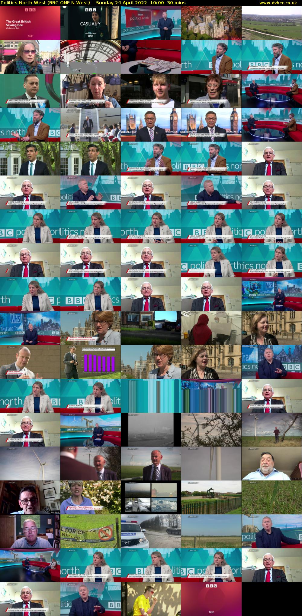 Politics North West (BBC ONE N West) Sunday 24 April 2022 10:00 - 10:30