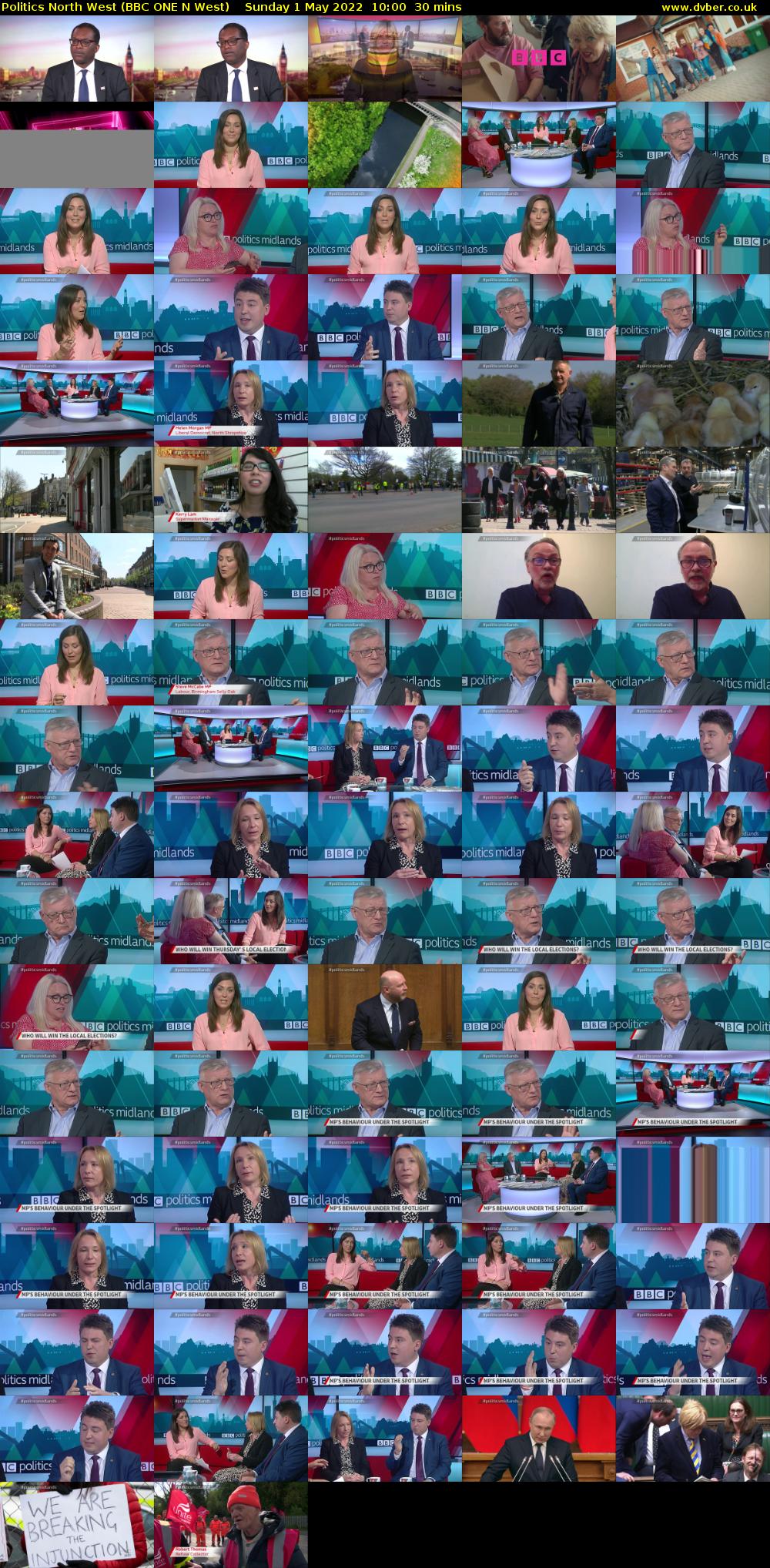 Politics North West (BBC ONE N West) Sunday 1 May 2022 10:00 - 10:30